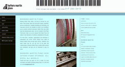 Desktop Screenshot of barbaramartinpiano.com